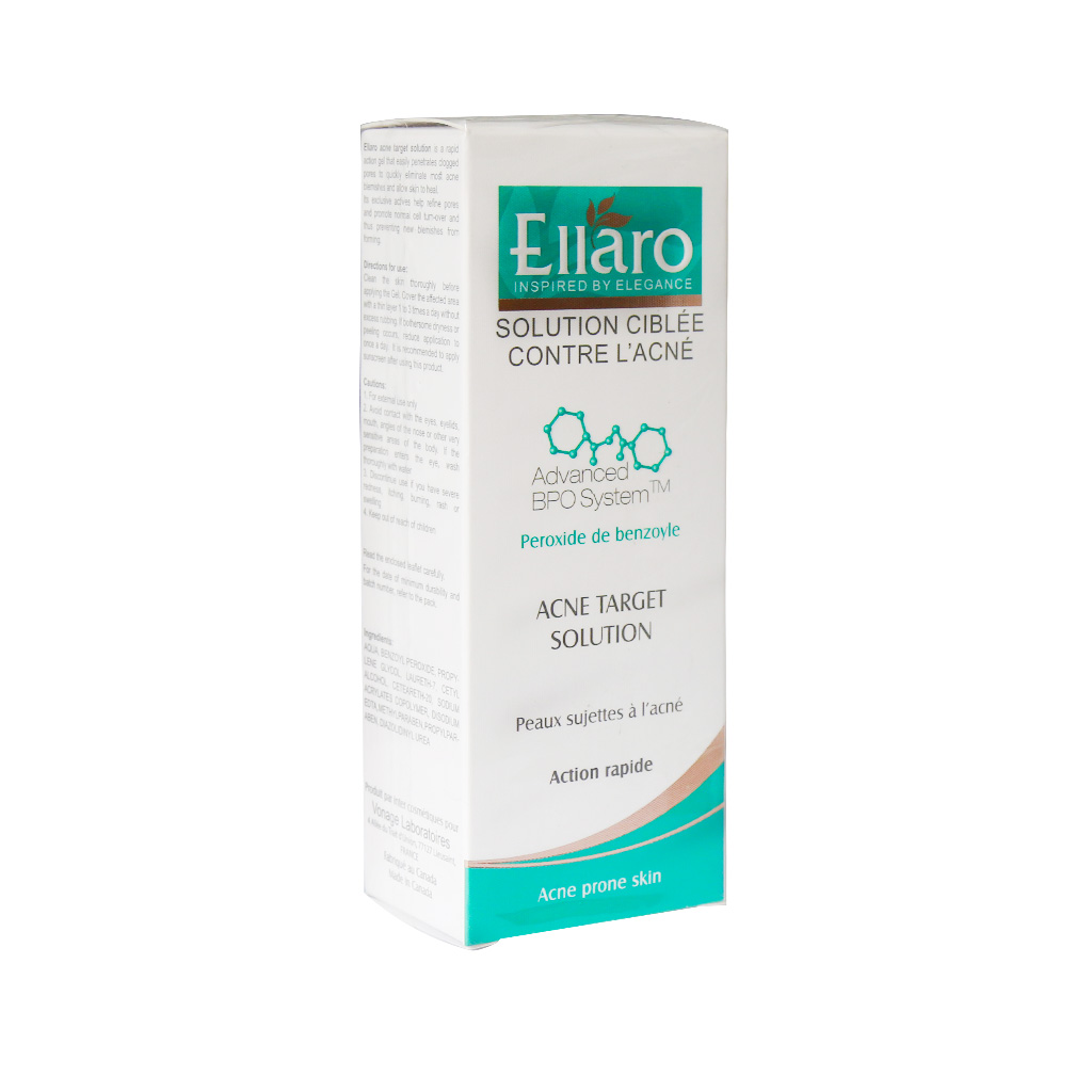کرم ضد جوش قوی صورت الارو ACNE TARGET SOLUTION ELLARO